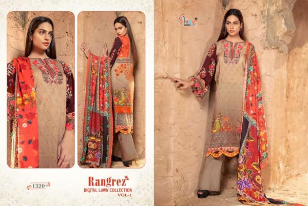 Shree Rangrez Digital Lawn Digital Collection 1 Pakistani Salwar Suits